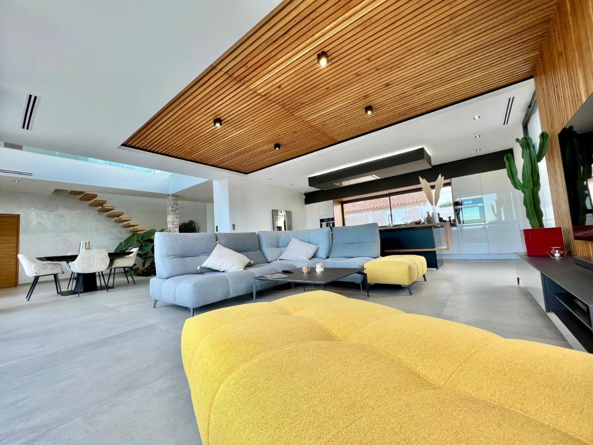 Villa D'Exception Avec Piscine A Debordement - Vue Panoramique Saint-Nazaire  Ngoại thất bức ảnh