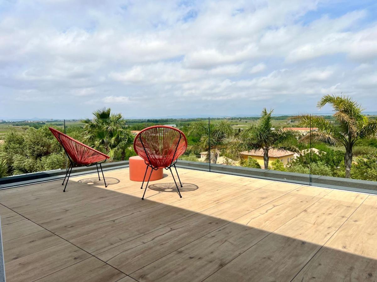 Villa D'Exception Avec Piscine A Debordement - Vue Panoramique Saint-Nazaire  Ngoại thất bức ảnh